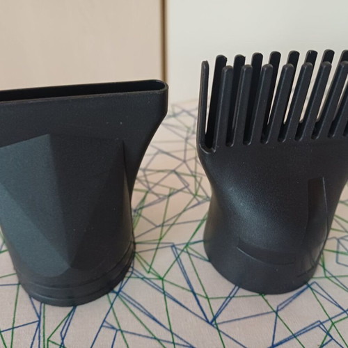 Hairdryer nozzles new, set of two, 5cm diameter