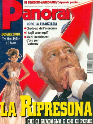 Panorama Magazine 7 October 1994 Italian edition like new
