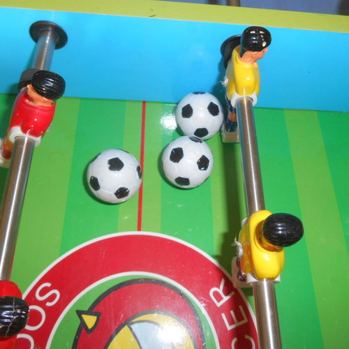 Wooden foosball table used 50x31x10 cm