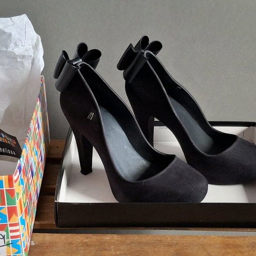 Melissa Incense Lace pumps size 39, black