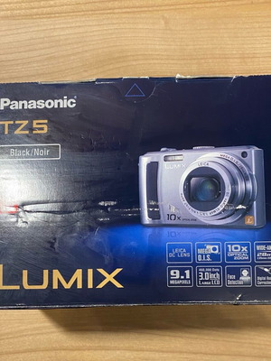 Συλλεκτικό κουτί για LUMIX Panasonic TZ5 LEICA καινούργιο με χαρτιά και καλώδια