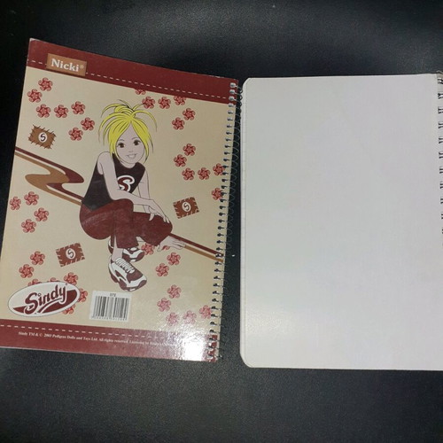 Spiral notebooks new with Sindy and Mini Magous characters