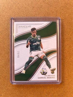 Gabriel Menino 2023-24 Panini Immaculate Collection Silver 15/40 RC σαν καινούργιο