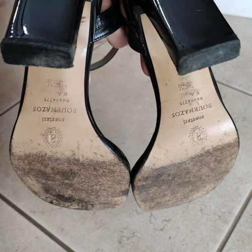 Anastazi Bournazos sandals used, size 36, black