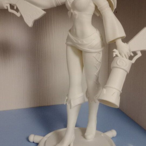 Miss Fortune 3d Printed Miniature new (32cm)
