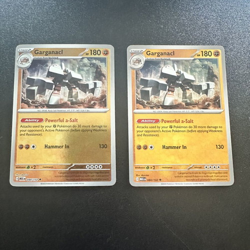 Garganacl 084/132 Mega Evolution Pokemon card