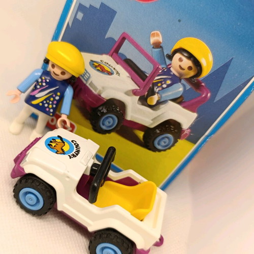 Playmobil 3067 child with toy car like new, open box