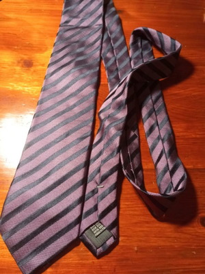 Manetti tie like new, gray