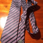 Manetti tie like new, gray