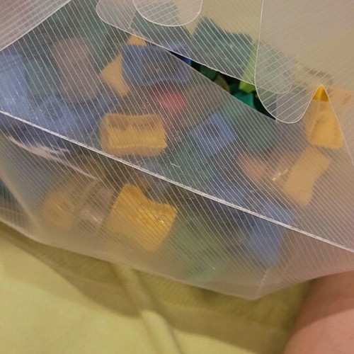 Pencil sharpeners colorful plastic new with and without cap