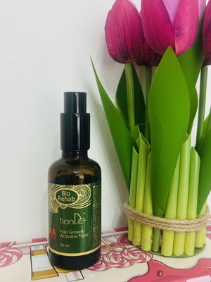 Tiande hair growth serum like new, 25ml of 50ml