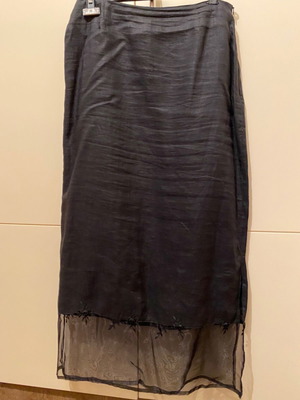 Vintage Studio Raxevsky linen set in excellent condition, skirt M, blouse L