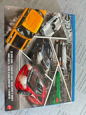 Hot Wheels JDM Garage 6 αυτοκίνητα σαν καινούργια