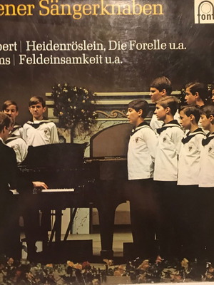 Vinyl Schubert / Brahms / Wiener Sängerknaben, Classical Choir Album, Dutch Edition