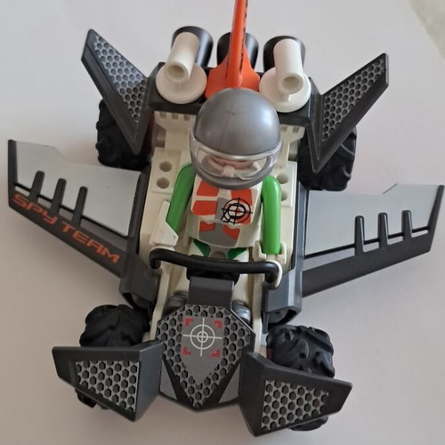 Playmobil Top Agents vehicle and driver like new