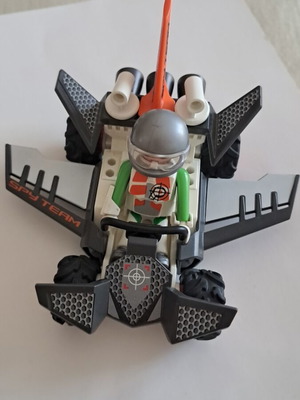 Playmobil Top Agents όχημα και οδηγός σαν καινούργιο