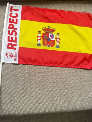 Euro 2008 Spain National Team Flag new, official match accessory