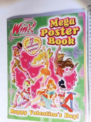 Winx Mega Poster Book used, set of 6 double-sided posters