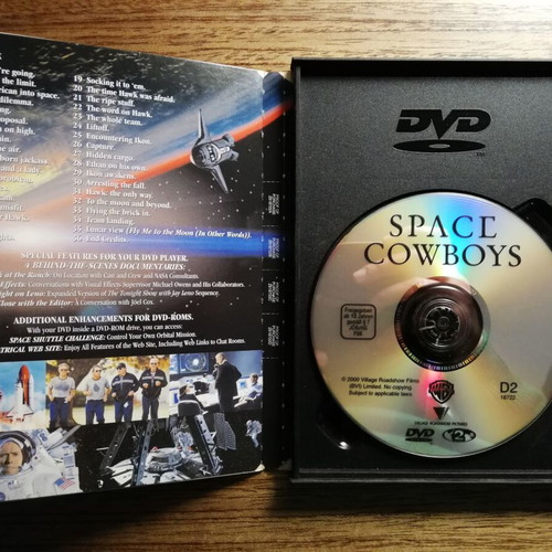 Space Cowboys DVD like new with Greek subtitles