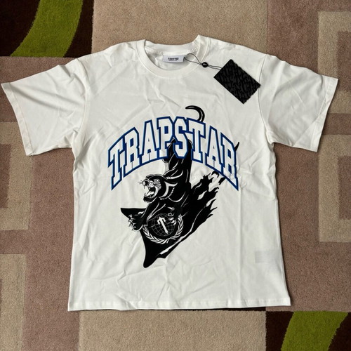 Trapstar Panther men's t-shirt new, size L, white