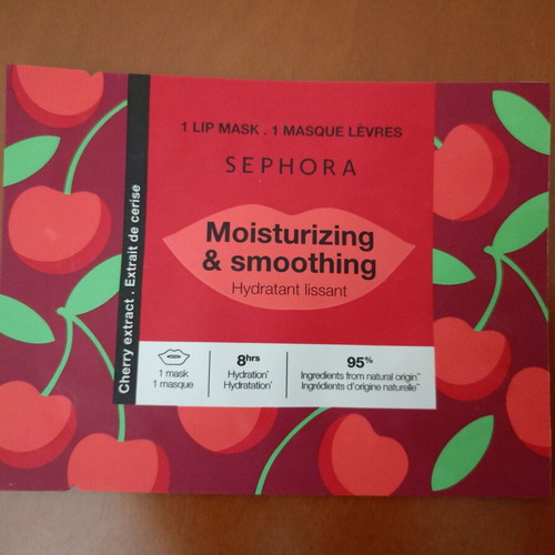 Sephora Bio-Cellulose Lip Mask with Cherry and Aloe new