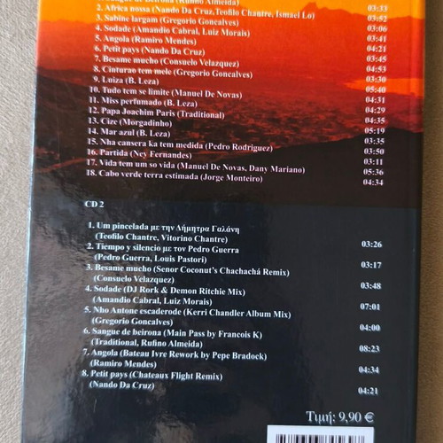 Cesaria Evora book with 2 CDs used