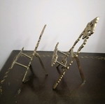 Brass frames new with easel design