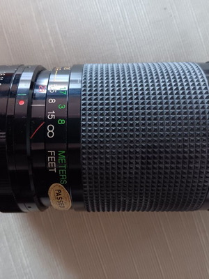 Vivitar camera lens used