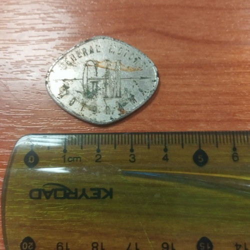 General Motors Motorama 1955 vintage token coin