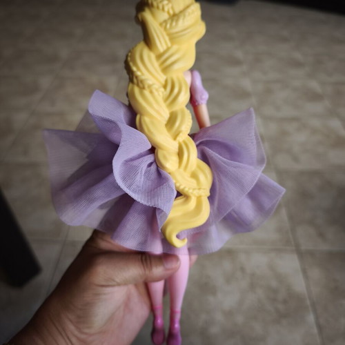 Disney Princess Water Ballet Rapunzel doll used, original clothes, 2020