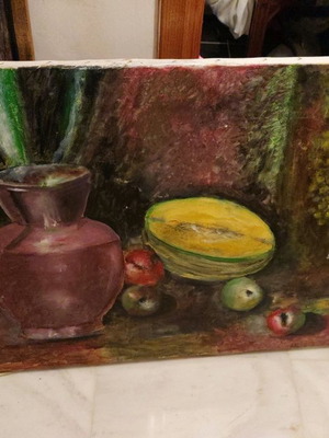 Oil painting artwork by artist M. Koufoudakis