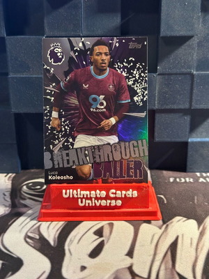 2026 Topps EPL Breakthrough Baller Koleosho σαν καινούργιο