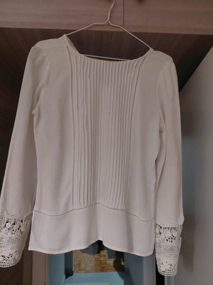 Promod white formal top like new S-M