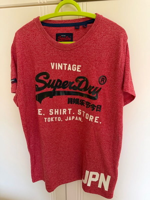 Superdry μπλούζα με ανάγλυφα γράμματα σαν καινούργια, μέγεθος XL/2XL