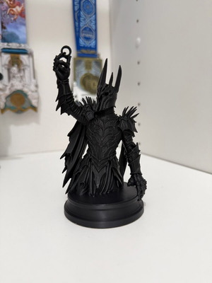 Lord Sauron Bust Statue new, 16 cm, Lord of the Rings