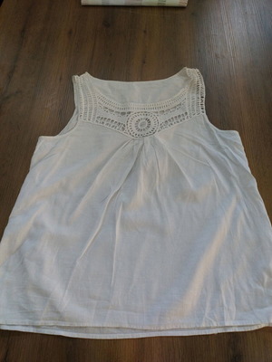 Sleeveless blouse like new, size M / 38 / 10