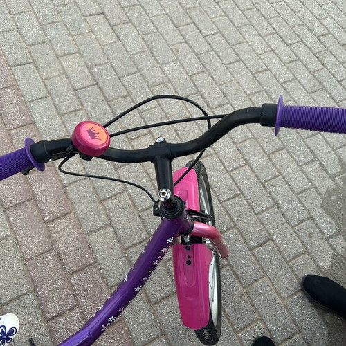 Style Mascot 20” kids bicycle used, pink-purple