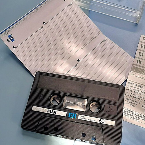 Fuji ER60 cassette tape 1982, laiko music