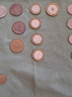 Old collectible coins