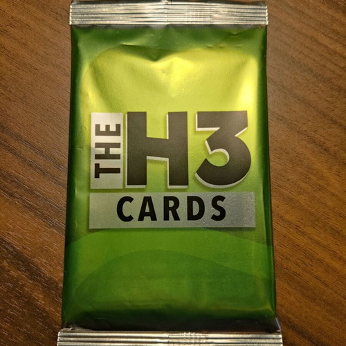 The H3 Podcast Trading Cards Booster Pack 3B new