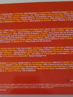 Latin music 4 CD collection in a collectible box