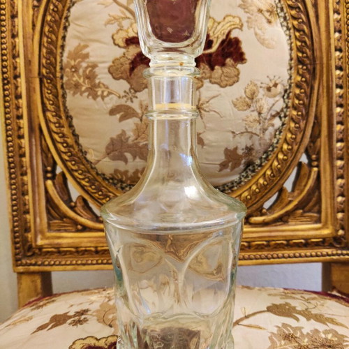 Γυάλινο μπουκάλι μεταχειρισμένο 0,5 L ρετρό για τσίπουρο και άλλα ποτά