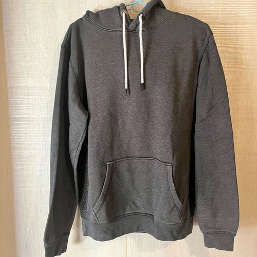 Livergy men's grey hoodie size Large used, fleece interior