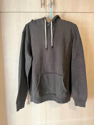 Livergy men's grey hoodie size Large used, fleece interior