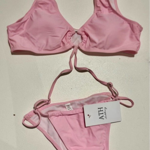 Bikini set new with tags, pink, sizes medium and large