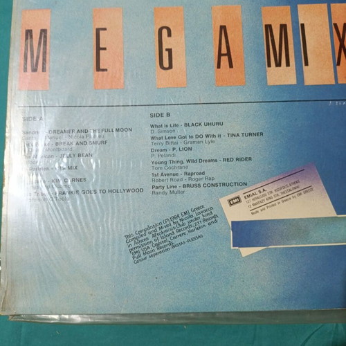 Megamix vinyl record like new
