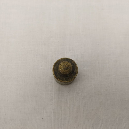 Old bronze scale weight 50 g used