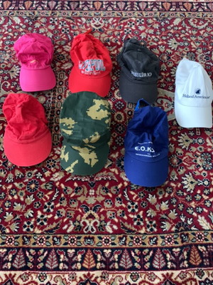 Hats used, pack of 7, size L