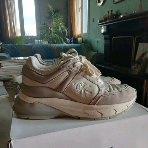 Calvin Klein Jeans sneakers like new, size 41, beige