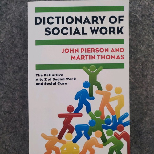 Dictionary of social work unused, 580 pages